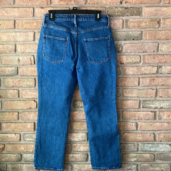 Kirkland Signature Blue Straight Jeans Timeless Style Size 6 - Picture 3 of 8